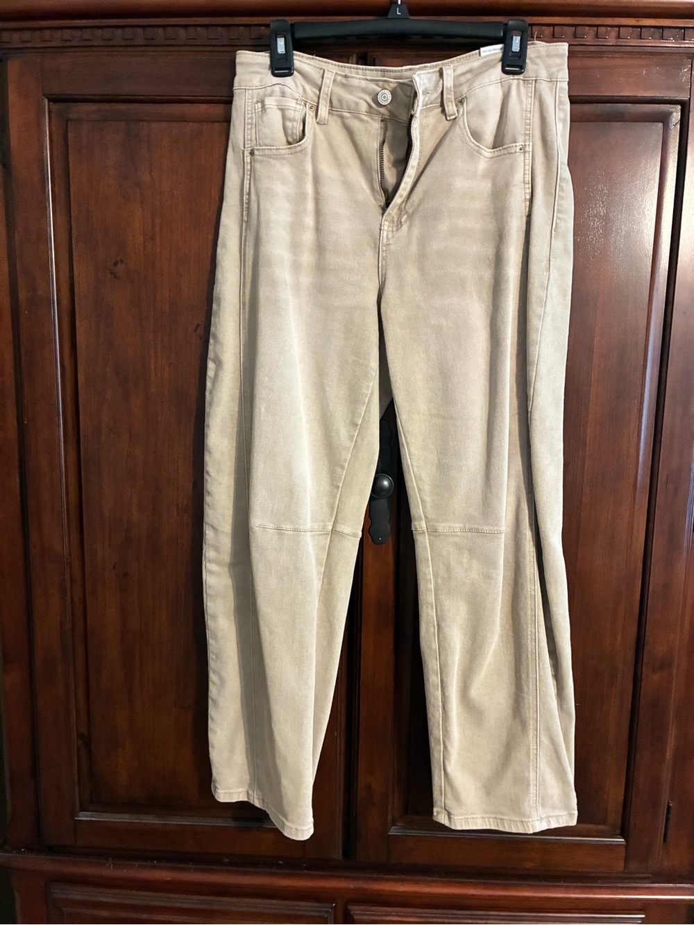 Women's zenana barrel kakai jeans size medium